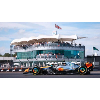 Samochody i motocykle model 1/43 McLaren F1 MCL39 Lando Norris Silverstone #4 2025 Signature