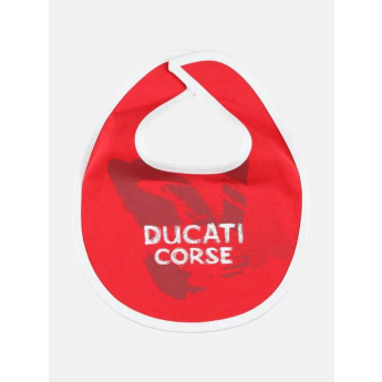 Ducati Corse śliniak inscription red 2026