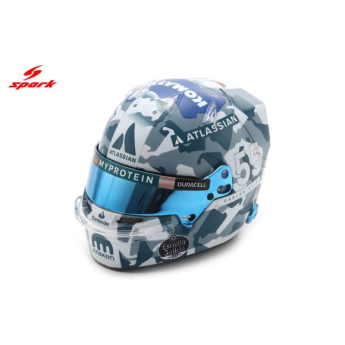 Samochody i motocykle model kasku 1:5 Carlos Sainz Silverstone GP F1 2025