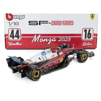 Samochody i motocykle model 1/18 Scuderia Ferrari SF-25 #16 Charles Leclerc Monza 2025