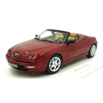 Samochody i motocykle model 1/18 Alfa Romeo Spider 1999 red