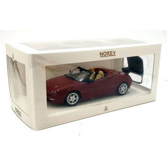 Samochody i motocykle model 1/18 Alfa Romeo Spider 1999 red