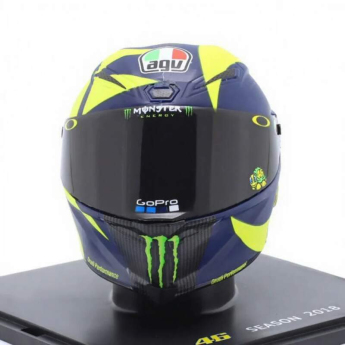 Samochody i motocykle model kasku 1:5 MotoGP Valentino Rossi season 2019
