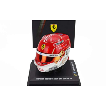 Samochody i motocykle model kasku 1:5 Charles Leclerc - SF Las Vegas 2025