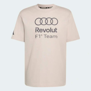 Audi F1 koszulka męska DNA Graphic beige F1 Team 2026