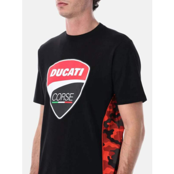 Ducati Corse koszulka męska camu logo black