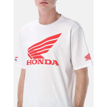 HRC Honda koszulka męska with a large white logo - S 2026