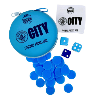 Manchester City gra planszowa kości Pocket Dice Game