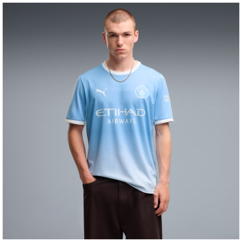 Manchester City piłkarska koszulka meczowa 26/27 home