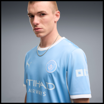 Manchester City piłkarska koszulka meczowa 26/27 home