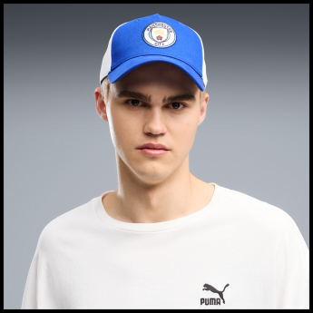 Manchester City czapka baseballówka King Trucker blue