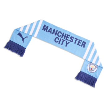 Manchester City szalik zimowy Essential blue