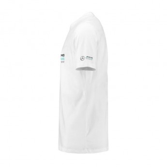 Mercedes AMG Petronas koszulka męska Logo white F1 Team 2018
