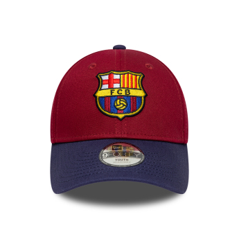 Barcelona dziecięca czapka baseballowa FC 9forty Contrast
