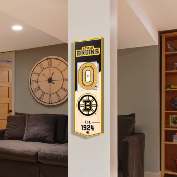 Boston Bruins tablica na ścianę NHL Banner na stěnu W Sports Stadium Logo