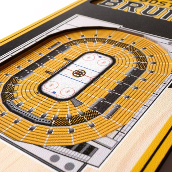 Boston Bruins tablica na ścianę NHL Banner na stěnu W Sports Stadium Logo