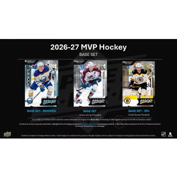NHL produkty karty hokejowe NHL 2026-27 Upper Deck MVP Hockey Retail Box