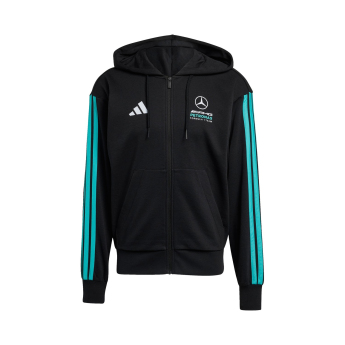 Mercedes AMG Petronas męska bluza z kapturem DNA black F1 Team 2026
