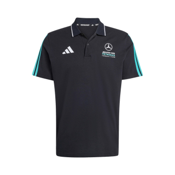 Mercedes AMG Petronas męska koszulka polo DNA black F1 Team 2026