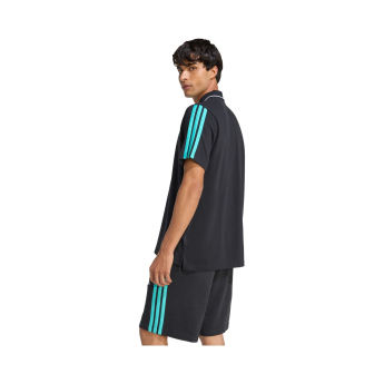 Mercedes AMG Petronas męska koszulka polo DNA black F1 Team 2026