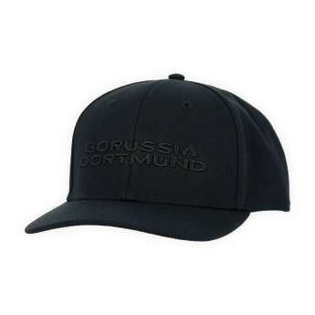 Borusia Dortmund czapka baseballówka Snapback Fullblack
