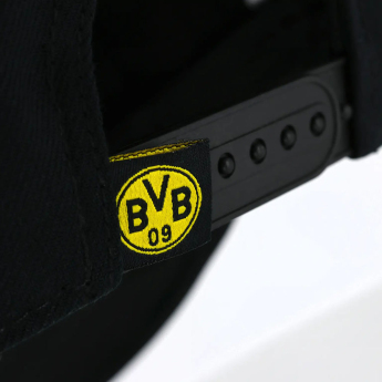 Borusia Dortmund czapka baseballówka Snapback Fullblack