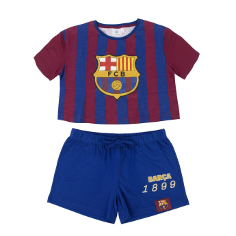 Barcelona piżama damska Short Stripe