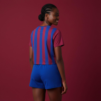 Dámské pyžamo BARCELONA FC Short Stripe