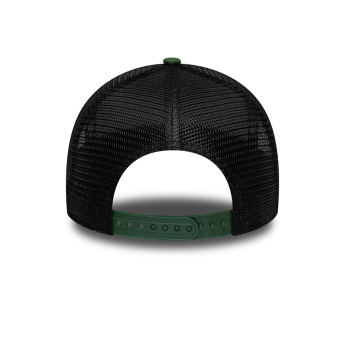 Manchester United czapka baseballówka 9Forty Trucker green