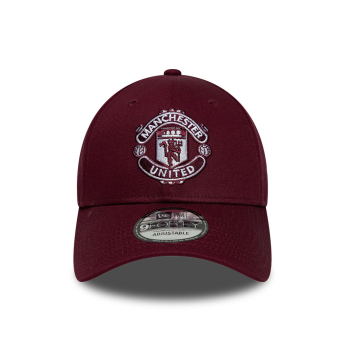 Manchester United czapka baseballówka 9Forty Seasonal burgundy