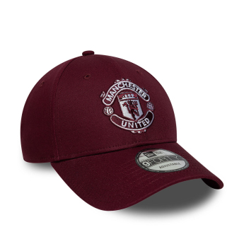 Manchester United czapka baseballówka 9Forty Seasonal burgundy