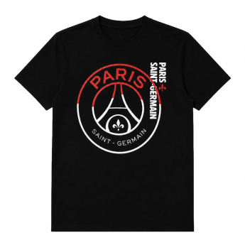 Paris Saint Germain koszulka męska big logo black