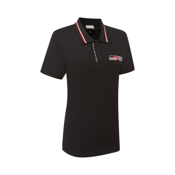 Toyota Gazoo Racing damska koszulka polo Logo black GR 2026