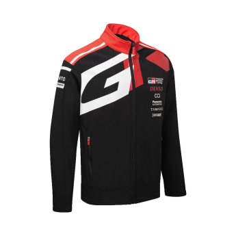 Toyota Gazoo Racing kurtka męska softshell redblack WRT 2026