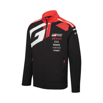 Toyota Gazoo Racing kurtka męska softshell redblack WRT 2026