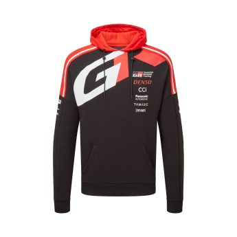 Toyota Gazoo Racing męska bluza z kapturem redblack WRT 2026
