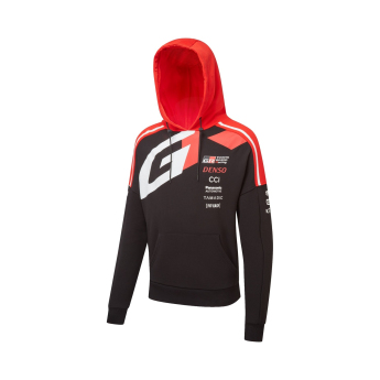 Toyota Gazoo Racing męska bluza z kapturem redblack WRT 2026