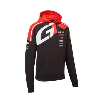 Toyota Gazoo Racing męska bluza z kapturem redblack WRT 2026
