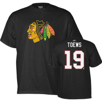 Chicago Blackhawks koszulka męska black Jonathan Toews