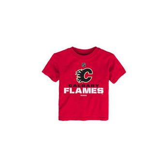 Calgary Flames koszulka dziecięca NHL Clean Cut red