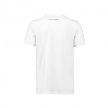 Koszulka T-shirt męska Large Logo biała Red Bull Racing 2018