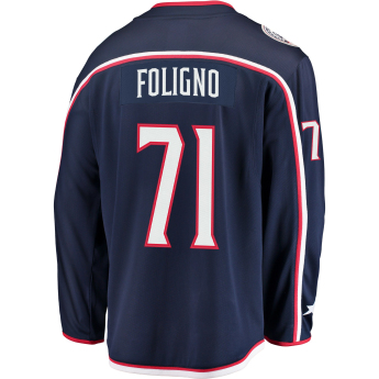 Columbus Blue Jackets hokejowa koszulka meczowa #71 Nick Foligno Breakaway Alternate Jersey