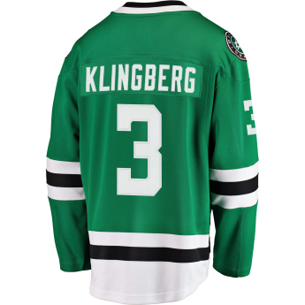 Dallas Stars hokejowa koszulka meczowa #3 John Klingberg Breakaway Alternate Jersey