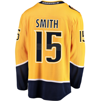 Nashville Predators hokejowa koszulka meczowa #15 Craig Smith Breakaway Alternate Jersey