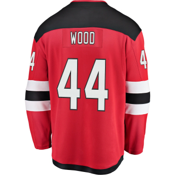New Jersey Devils hokejowa koszulka meczowa #44 Miles Wood Breakaway Alternate Jersey