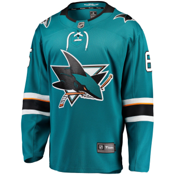 San Jose Sharks hokejowa koszulka meczowa #65 Erik Karlsson Breakaway Alternate Jersey