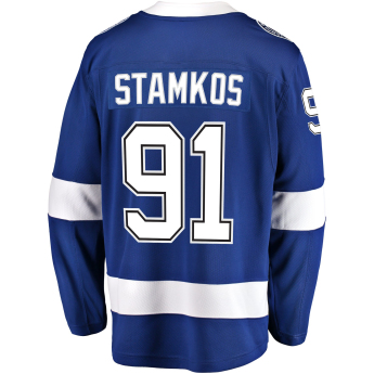 Tampa Bay Lightning hokejowa koszulka meczowa blue #91 Steven Stamkos Breakaway Alternate Jersey