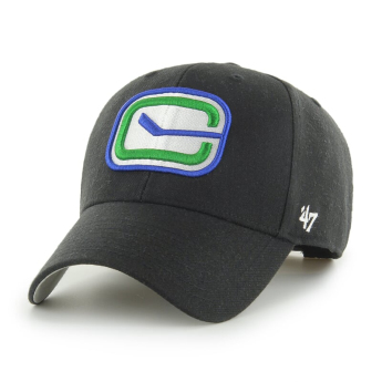 Vancouver Canucks czapka baseballówka blue 47 MVP text