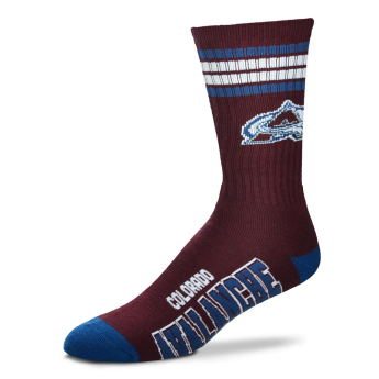 Colorado Avalanche skarpetki dziecięce 4 Stripes Crew