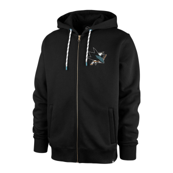 San Jose Sharks męska bluza z kapturem back check 47 morris full zip hood